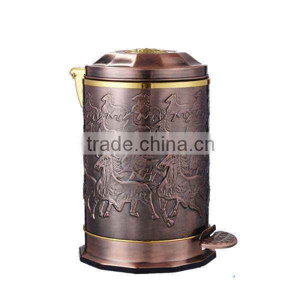 10L trash container/plastic garbage bin