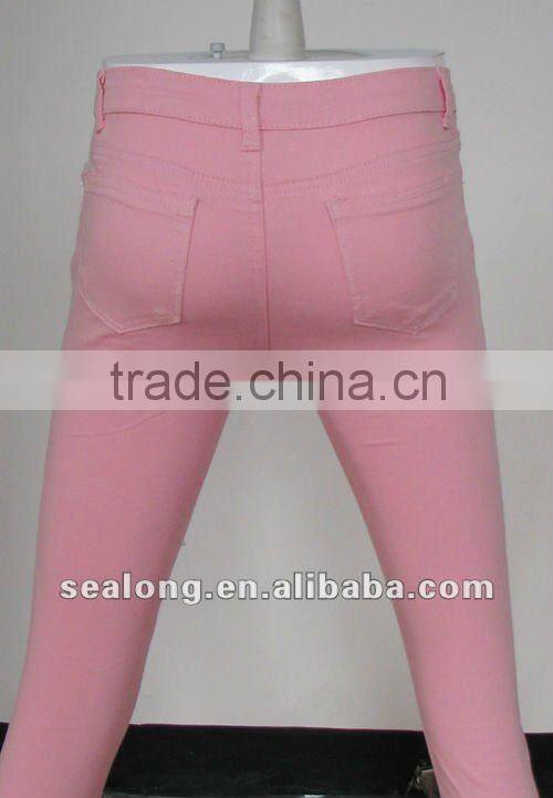 2012 ladies fashion PINK slimming pants