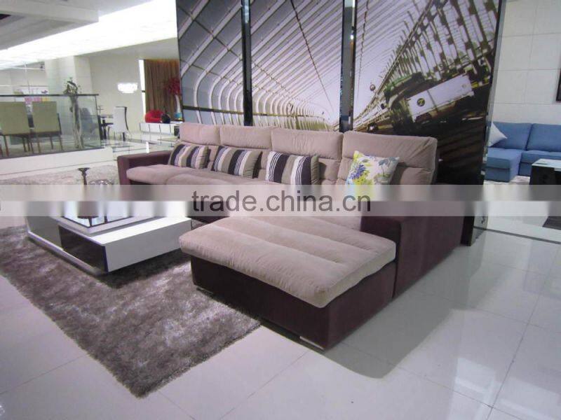 latex rubber foam cotton comfort l shaped sofa designs