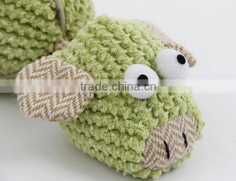 Animal squeaky stuffed toy ,CC200 plush frog dog pet toy , halloween dog toys