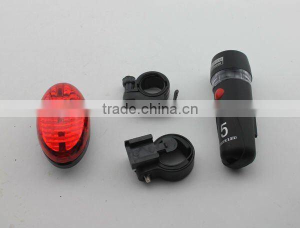 LED Bicycle Light Set with Rear Light and Front light BT-3617 Bicycle Light Set