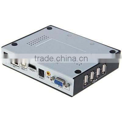 Android tv box ShenZhen,smart tv full hd 1080p porn video android tv box 4.2.2 ,customized RTC battery /SATA/VGA port/6 *USB