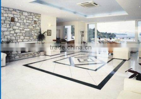High-glossy salt-pepper floor porcelain tiles