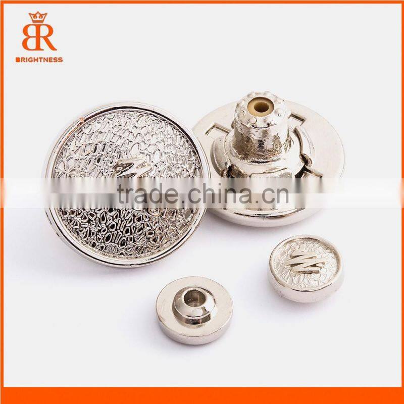 Jean jacket metal buttons metal coat buttons outerwear used clothing button