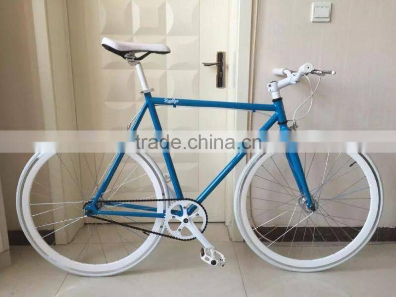 700C single speed fixed/flip flop fixed bike/fixed gear import from China