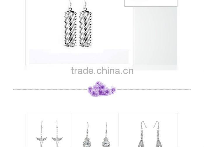 hot sale high quality sterling silver happy back earring backs