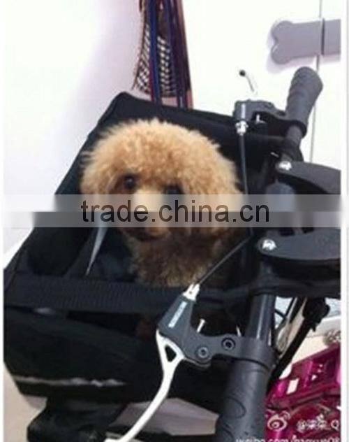 New High Quality Ventilating 600D Oxford Bicycle Pet Basket Bag and Pet Dog Cat Travel Bike Bag