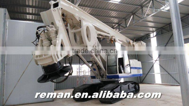 Used Soilmec R416 Rotary Drilling Rig, Crawler Drill Rig