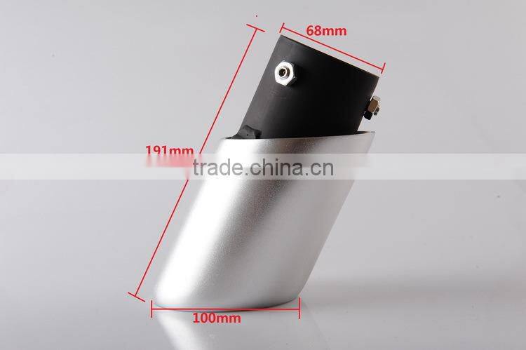 Exhaust tail pipe for accessory car accessory