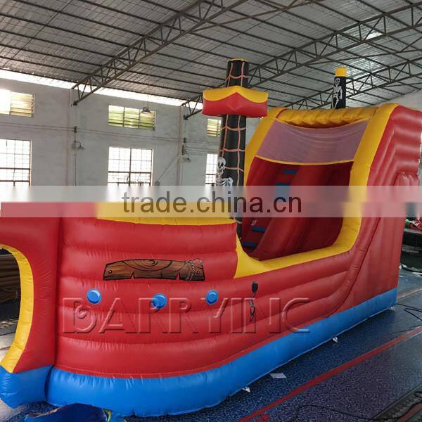 Guangzhou Barry inflatable pirate ship bouncy castle , pirate ship inflatable combo