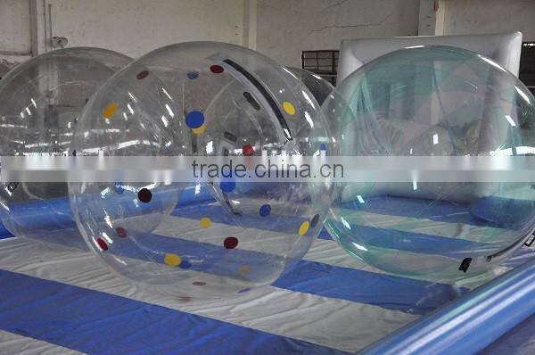 Funny TPU/ PVC inflatable water ball water walking ball for sale