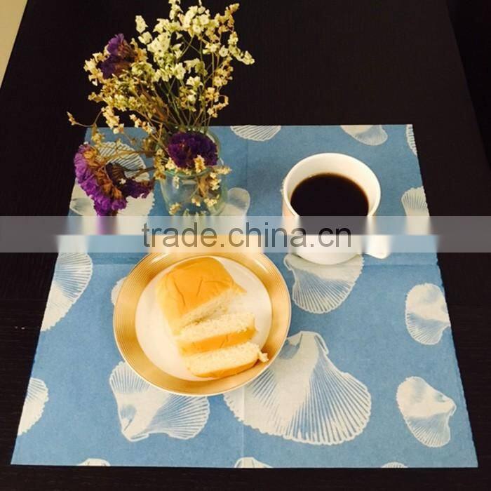 Raw materials paper napkin bands, printed paper napkin roll, airlaid paper napkin sizes