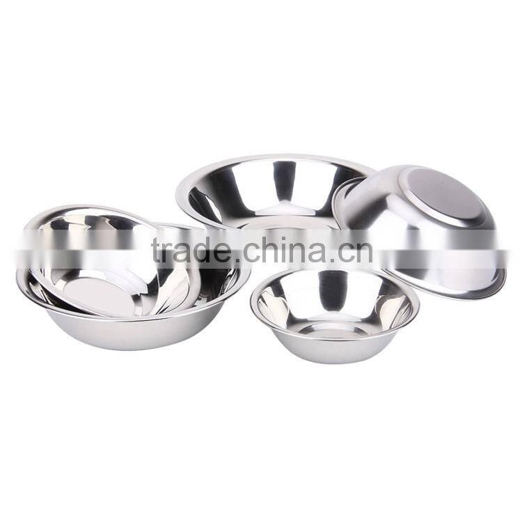 Stainless steel mixing bowl & soup bowl