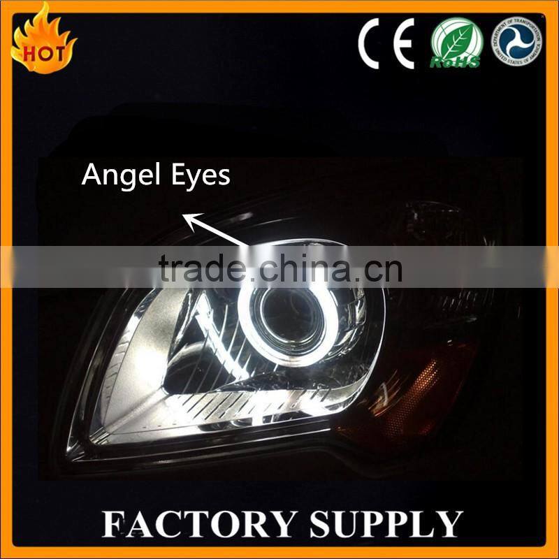 Wholesale factory price led angel eyes halo ring 145mm full circle 81SMD 2835 led light for car headlight