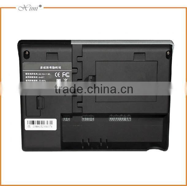 1500 face user optional wifi gors TCP/IP 4.3inch TFT color screen face & fingerprint time attendance access controller