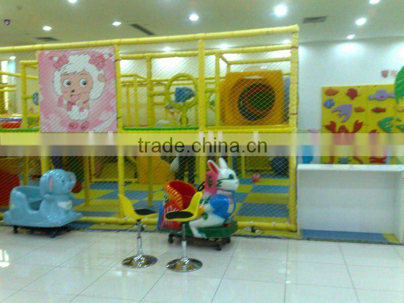 Indoor Plastic Swing and Slide BHID46