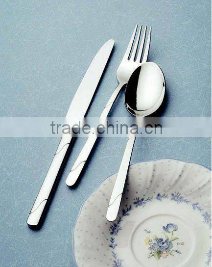 2015 wholesale metal fork spoonset with gift box ceramic/kinds of spoon and fork metal/disposable plastic spoon and fork