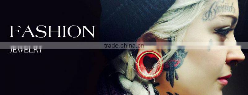 Fashion piercing custom wholesale colorful acrylic lip labret ring