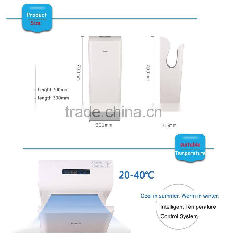 NEW jet hand drier automatic Bathroom Double Jet Hand Dryer With HEPA Filter, UV light