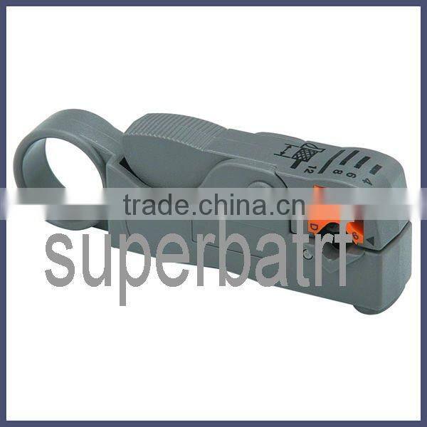 Rotary Coaxial Cable Cutting Tool Stripper for RG-59 RG-6 RG-58 LMR195