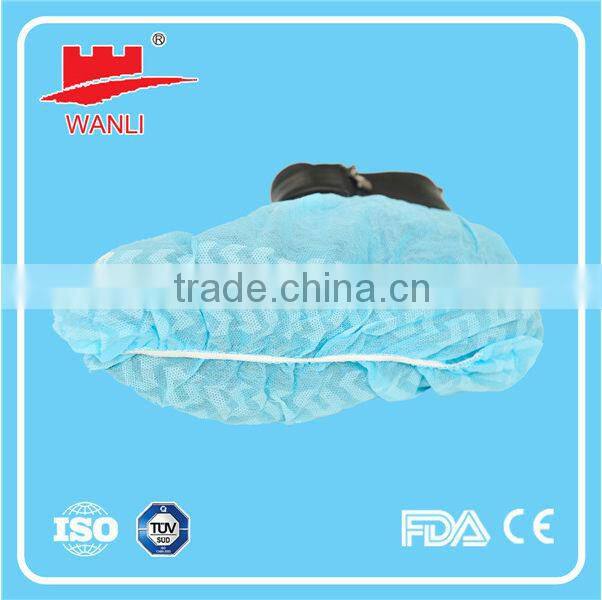 Disposable nonwoven boot cover for clean room use,non woven boot cover,waterproof boot cover