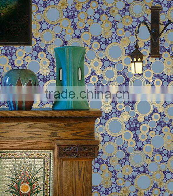 hot beauty corridor KTV waterproofing wallpaper vinyl wallpaper wall decoration for bar