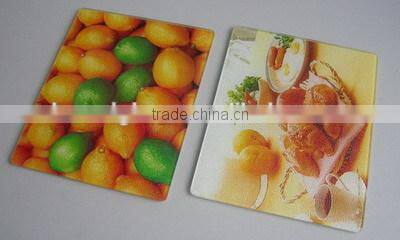 High Quality Tempered Glass Cutting Board for Kitchen Use