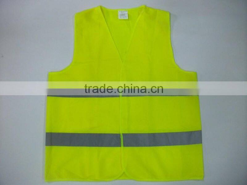 hot sale high visibility sleeveless reflective vest for sale