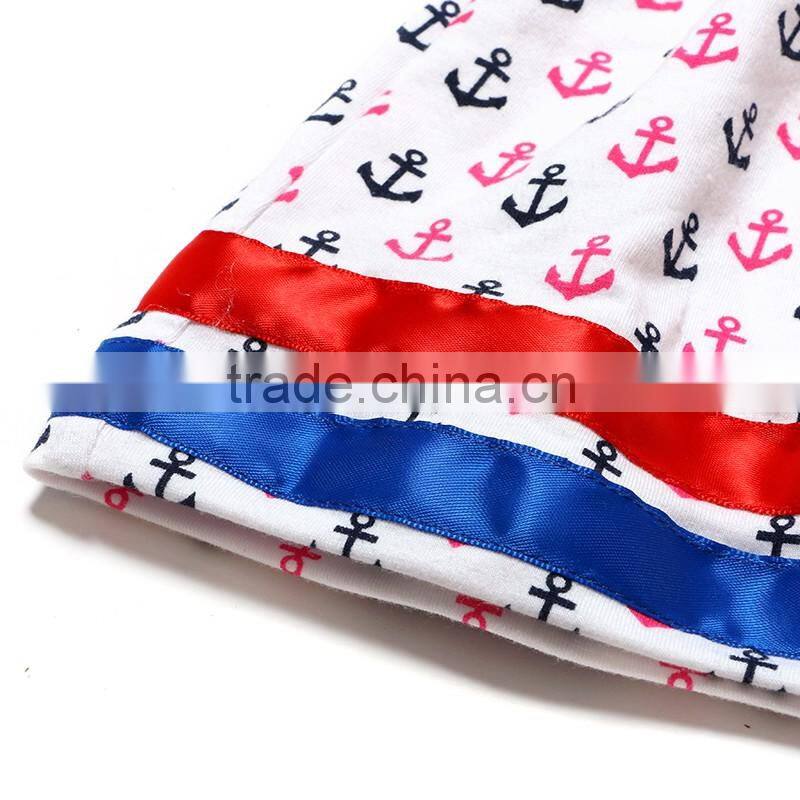 100% cotton fashion new born baby gift set for baby girl summer set