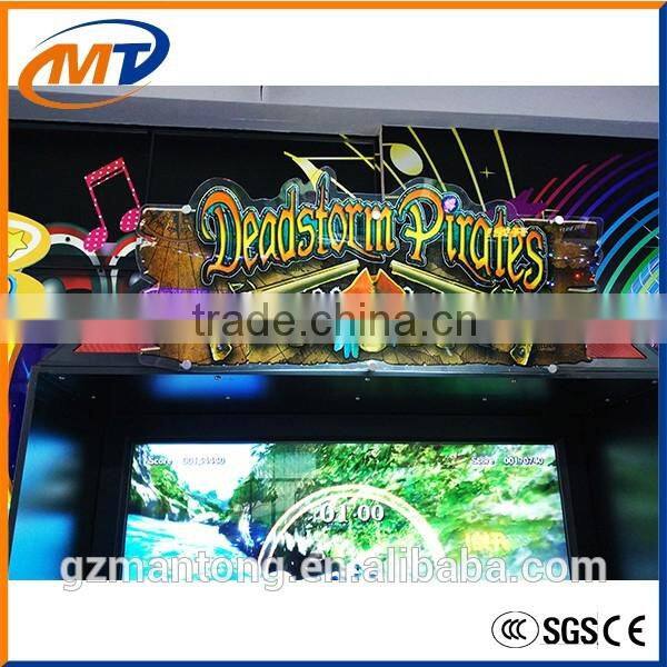 Best price Deadstorm Pirates arcade game machine/Pirate Adventure simulator machine/55 inch Deadstorm Pirate shooting simulator