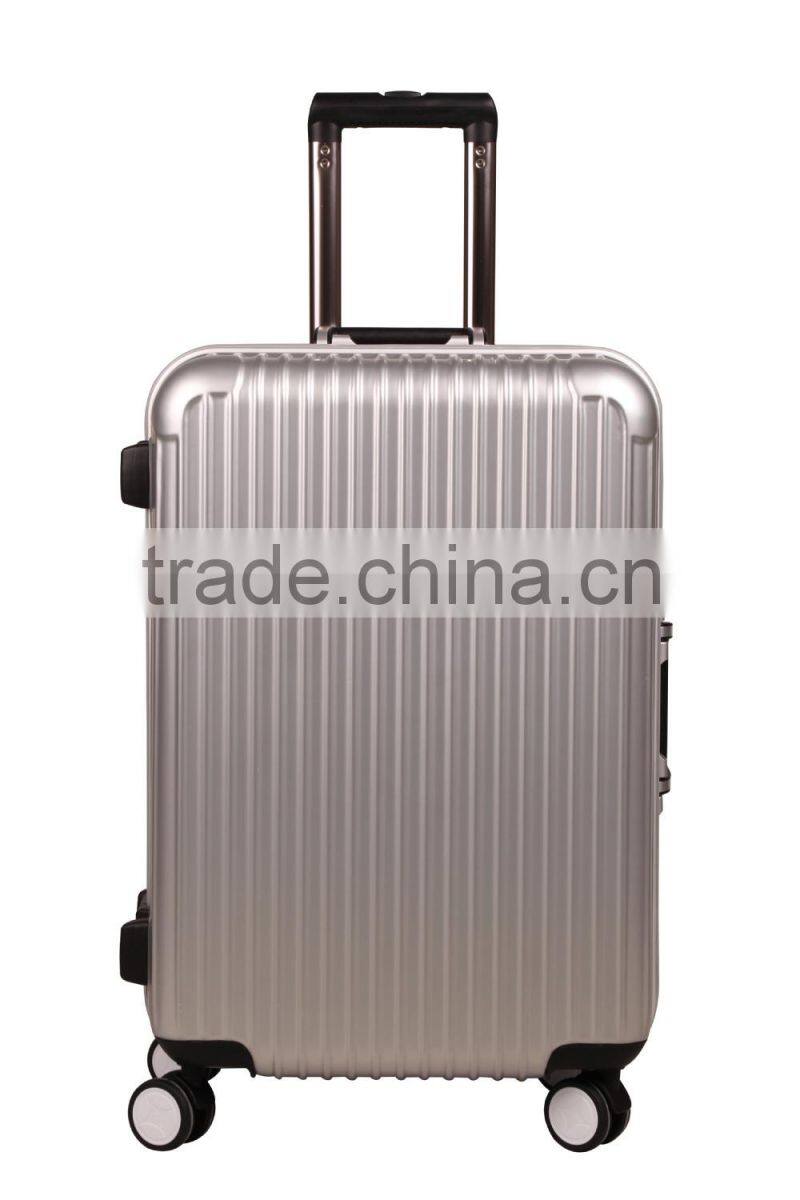 2014new production aluminium frame new coded lock luggage, trolley luggage