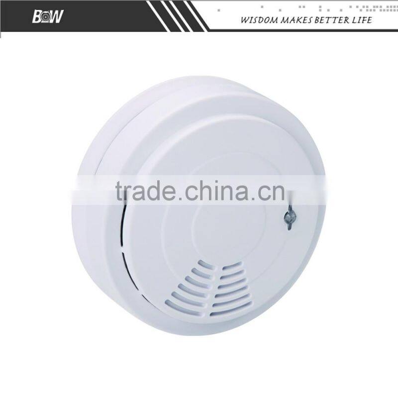Factory Alarm Security System Wireless Smoke Detector with Photoelectric Sensor