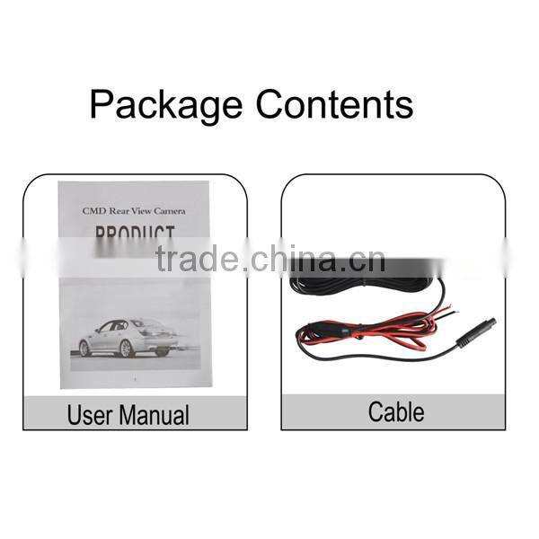 Waterproof IP68 Special OEM Design CCD Car Backup Camera for AUDI A4