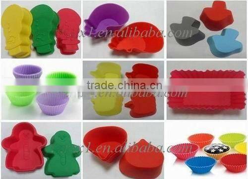 Eco-friendly silicone cake mold