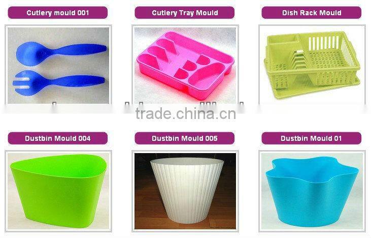 Disposable plastic fork mould