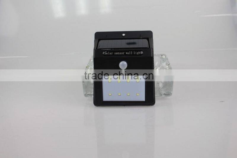 Vintage waterproof IP 66 low price 18LM 2V 120MA solar wall lamp light for hotel garden