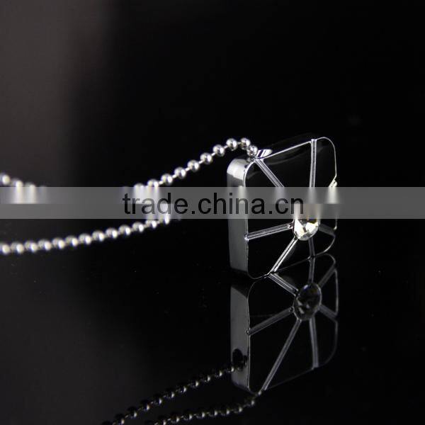 modern fashion design stainless steel pendant necklace jewelry