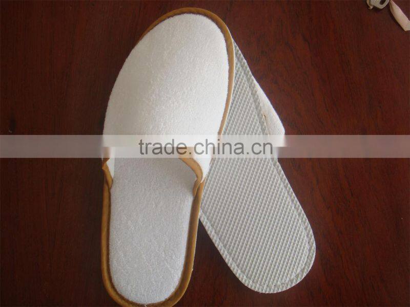 New Style Washable terry hotel slippers with EVA sole