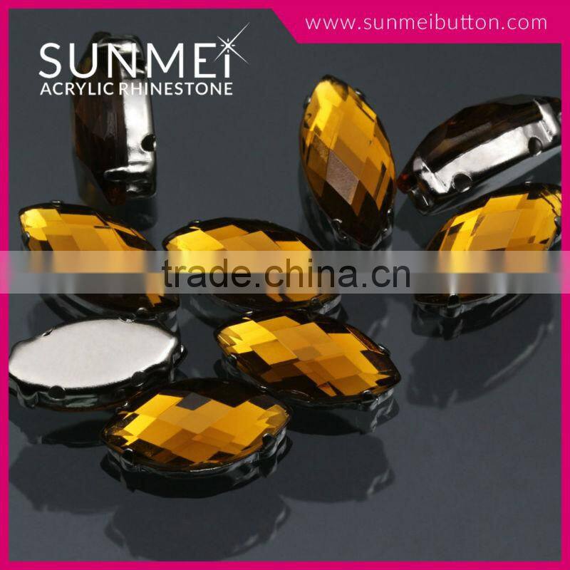 Classic Marquise Crystal Shoe Decorations Diamonds for Clothes