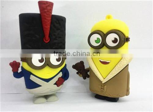 2015 NEW ARRIVAL Christmas gifts cartoon power bank 5200mah with high quality