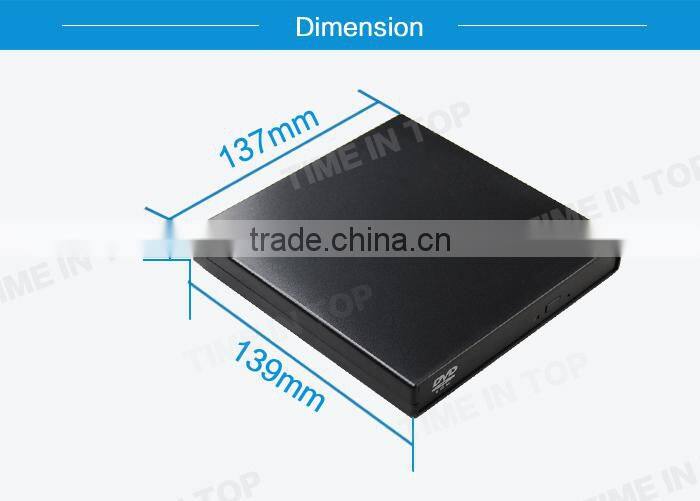 8X External USB DVD ROM Player Reader Combo Drive For Laptops