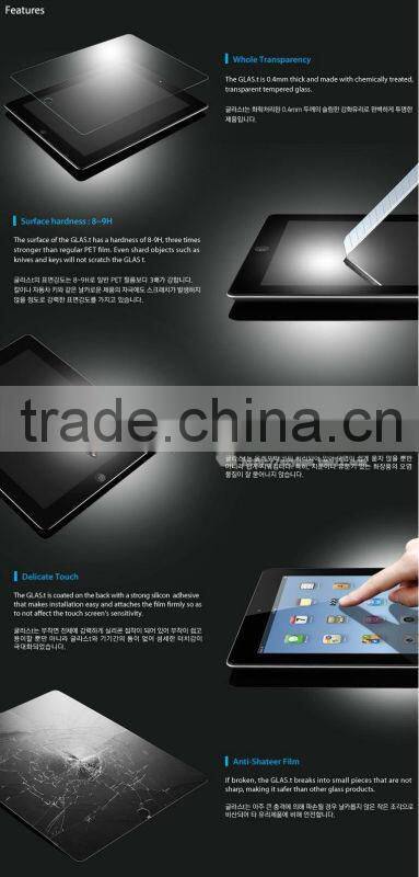 Finger Proof For Ipad mini Tempered Glass Screen Protector/Film/Shield