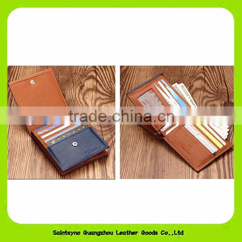 16417 Manufacturer 2016 eco friendly men leather wallet