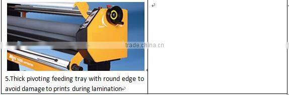 Factory Supply Hot and Cold Laminator with competive price Guangzhou Price