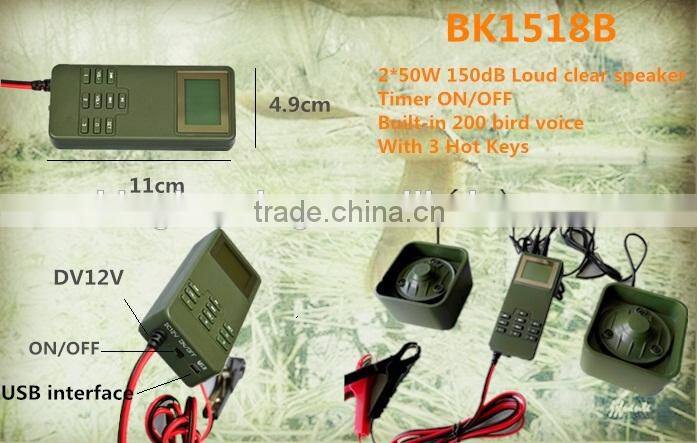 Bird caller hunting game call brid sound mp3 players