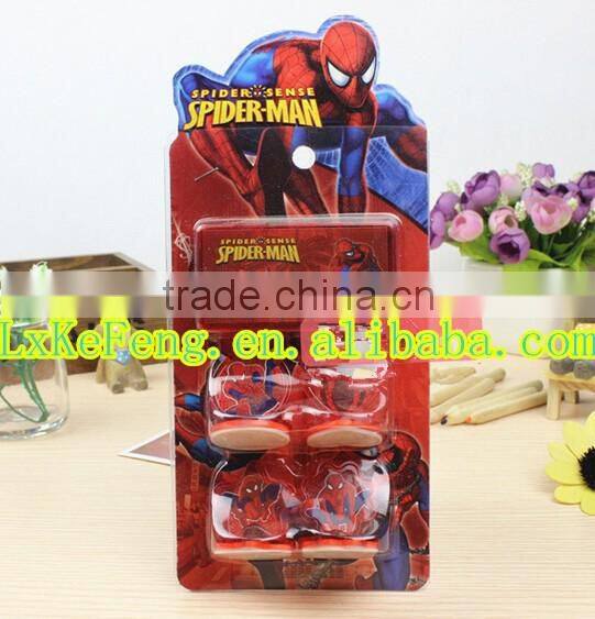 kids toy red rubber stamp