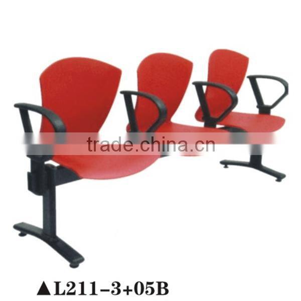 Used amusement park waiting chair airport bench seating E204-2