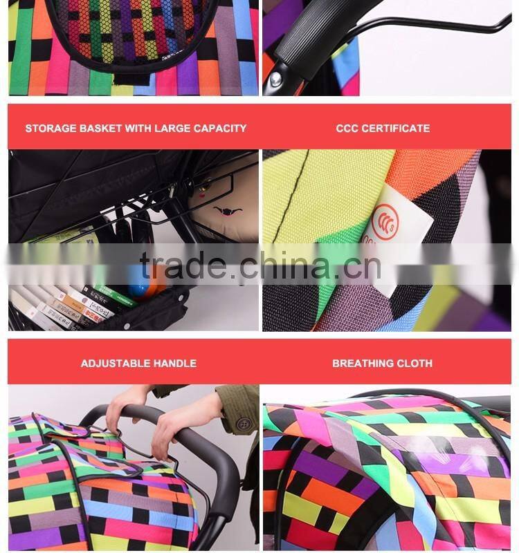 Stainless Steel Frame Best Double Trolley with EN1888 Certificate