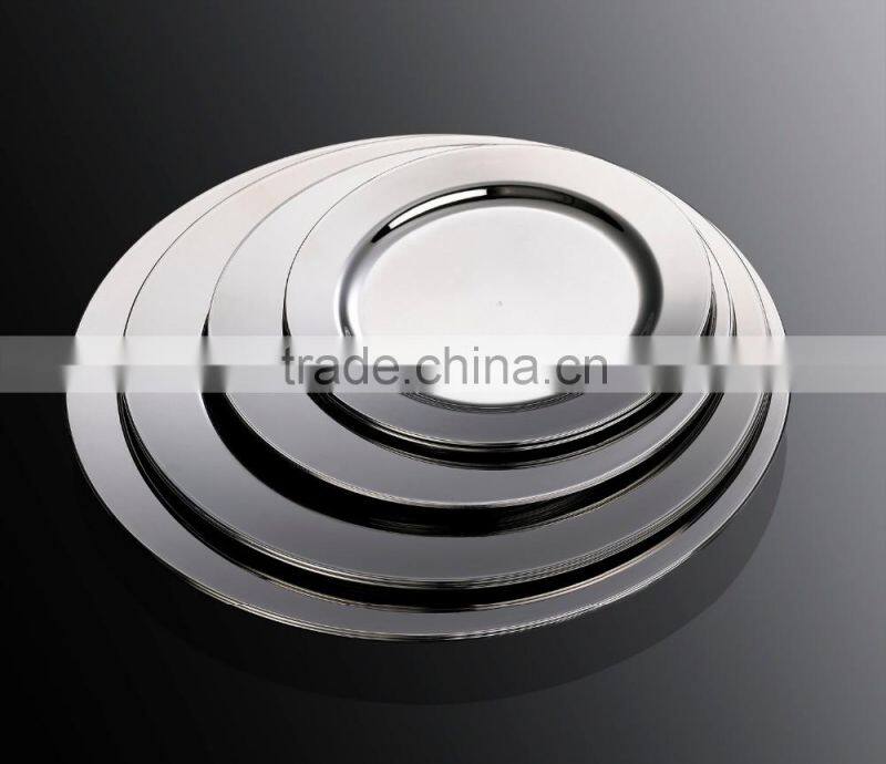 9"Plastic Round Disposable Dinner Plate