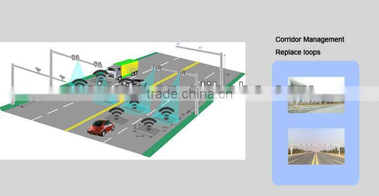 wireless car counting sensor for traffic flow system